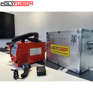 آلة لحام بالانصهار الكهربائي للبولي إيثيلين عالي الكثافة مع وصلات وتركيبات على شكل كوع وتي من <span class=keywords><strong>20</strong></span> إلى 315 مم مع شاشة وماسح ضوئي وكاشط - Product Image 4