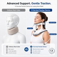 Collier de traction électrique professionnel en plastique Boan, breveté, pour décompression cervicale, avec batterie intégrée, Classe I
