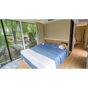 Capsule spatiale préfabriquée moderne avec fenêtre en <span class=keywords><strong>verre</strong></span>, cabane portable pour l'extérieur, le tourisme, le camping et les solutions <span class=keywords><strong>de</strong></span> logement compact - Product Image 4