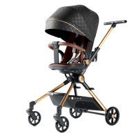 Vinng Luxe Multifonctionnel 5 En 1 Enfants Enfant Bébé Landau Pliable Poussette Vélo Enfant Tricycle Trike Bébé Poussette Pour Bébé