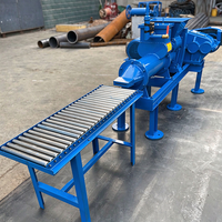 Extrudeuse à vide automatique de type 280 facile à utiliser, avec moteur et engrenages, pour la fabrication de briques et de tuiles en argile.