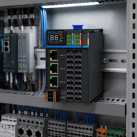 Gigabit Ethernet PLC 2ns CPU 32 Digital IO PNP Output untuk Kontrol Sistem Inspeksi Visi