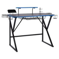 Escritorio meja Game komputer ergonomis, Meja Game komputer meja kantor ergonomis untuk bermain Game