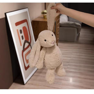Nuovo stile simpatico animale peluche colorato coniglietto farcito giocattolo promozionale forniture per feste in cotone PP - Product Image 2