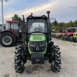 Ön yükleyici için Shandong fabrika Mini tarım 80-210hp traktör fiyat tarım traktör