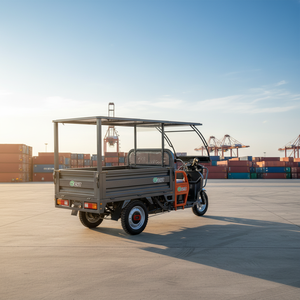 Tricycle électrique à chargement solaire, chariot de nourriture mobile à 3 roues avec auvent, rickshaw électrique pour la vente de rue destiné aux entreprises - Product Image 1