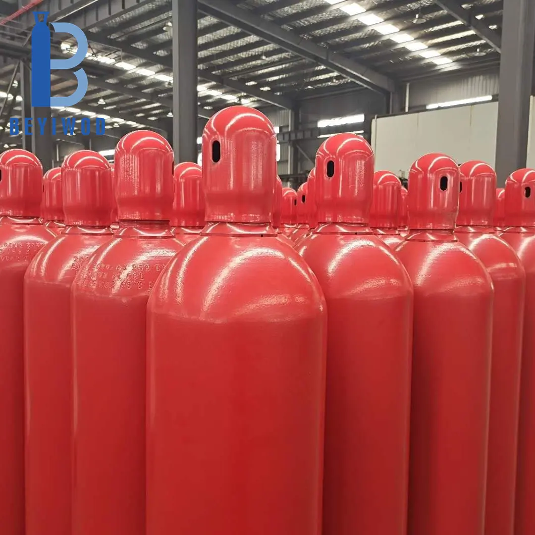 Factory Direct Sale Fire Extinguisher System Use 45KG 68L CO2 Cylinder Co2 Gas tank