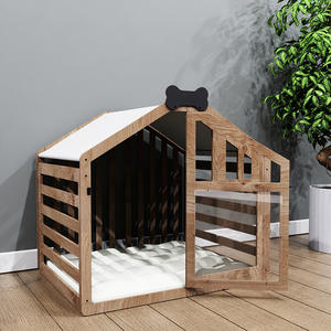 Vente en gros de meubles de caisse d'intérieur pour niche moderne pour chiens de grande taille - Product Image 1