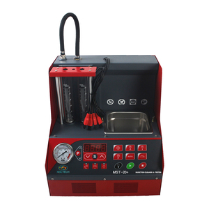 Motocicleta limpiador de inyector de combustible y de 2 cilindros con ultrasónico limpieza calentada con MST-20 + - Product Image 3