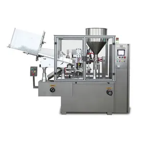 interchangeable plastic tube & aluminum tube filling and sealing machine, toothpaste filling machine, ointment filling machine