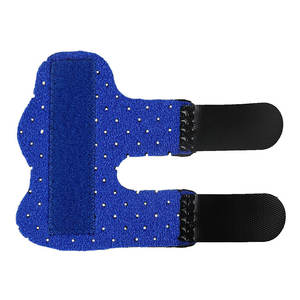 <span class=keywords><strong>Attelle</strong></span> de doigt respirante réglable Support de soutien correcteur d'arthrite Redresseur articulaire Support de pouce - Product Image 3