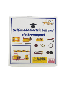 Percobaan bel listrik dan elektromagnet DIY: kit eksplorasi fisik elektromagnetik genggam - Product Image 3