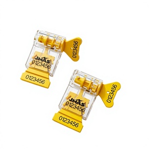 Sceau de sécurité pour compteur électrique en acier inoxydable et PP, sceau de compteur à torsion pour compteur de gaz, emballage industriel certifié ISO - Product Image 1