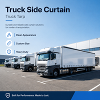 Bâche de camion en vinyle épais imprimée sur mesure, pour rideau latéral, bâche tendue, bâche à plateau plat pour le transport de bois, pour camions australiens