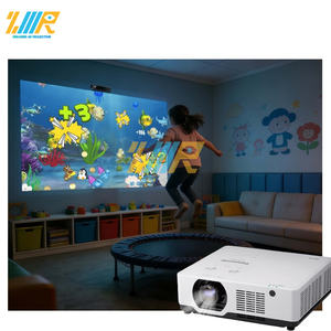 Jeu de projection sur trampoline interactif à capture de mouvement avec mur de réalité augmentée et détection de mouvement Kinect, équipement de terrain de jeu pour enfants - Product Image 1