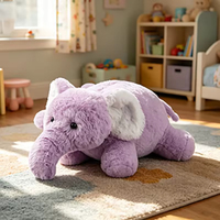 Mainan Boneka Plush Super Lembut untuk Balita, Ideal untuk Teman Saat Tidur Siang, Permainan Sensorik Dini, Perawatan Rumah, Kenyamanan Sehari-hari
