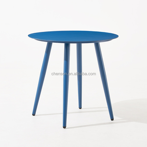 Modern Rope Patio Furniture Balcony Coffee Table <strong>Bistro</strong> <strong>Set</strong> <strong>4</strong> <strong>Seater</strong> Round Table Restaurant Dining <strong>Set</strong> With Cushions - Product Image 4