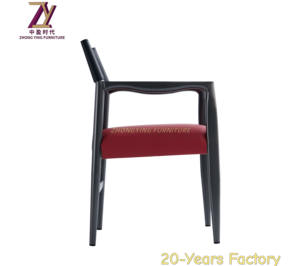 Durable <b>Leather</b> Dining <b>Chair</b> for Cafe Restaurants Hotels Schools Homes-Leisure Style for Outdoor Bedroom Living Room Use - Product Image 5