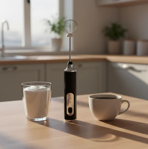 현대적인 디자인의 무선 전동 핸드헬드 우유 거품기, 커피/계란 거품기 - Product Image 1