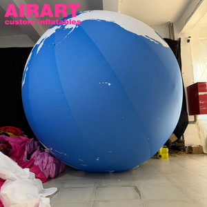 Modèle de globe terrestre gonflable géant avec impression de la carte d'Asie pour les événements éducatifs - Product Image 2