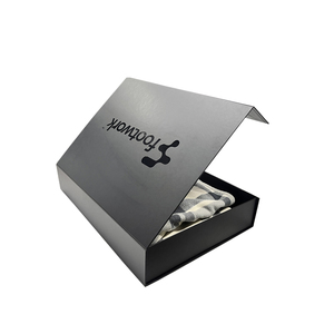 Luxury Folding Gift <b>Box</b> Classic <b>Black</b> Large Magnetic Presentation Gift Hamper <b>Box</b> for Packing - Product Image 3