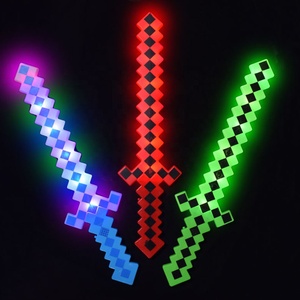 <span class=keywords><strong>Led</strong></span> <span class=keywords><strong>Light</strong></span>-Up Pixel Thanh Kiếm Cho Bé Trai Âm Thanh Vui Vẻ & Hiệu Ứng Đèn Flash Bên Ủng Hộ Đồ Chơi & Trò Chơi Phụ Kiện Phát Sáng Ánh Sáng Saber Cây Đũa Phép - Product Image 5