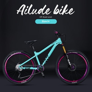 Vélo de montagne tout-terrain en alliage d'aluminium AM Dirt Jump, frein à disque double, cadre rigide, unisexe, pour jeunes et étudiants - Product Image 1