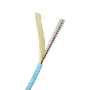 FTTH High Density 3.0mm Indoor GJFV Multi-Cores Mini Round Cable Micro Cable Fiber Optic Cable MTP MPO PVC LSZH OS2 OM2 OM3 OM4