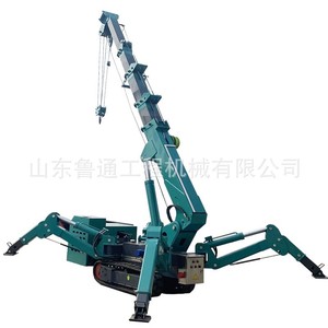 Spider <b>Crane</b> 5T 8T Electric <b>Remote</b> <b>Control</b> Track Mounted <b>With</b> Manganese Steel Boom For Heavy Lifting And Rough Terrain Operation - Product Image 5