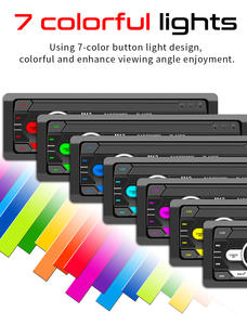 Bestree auto electronics simple 1 din DC12V haute puissance TDA7388 lecteur mp3 <span class=keywords><strong>de</strong></span> voiture avec contrôle APP BT double USB autoradio lecteur TF - Product Image 5