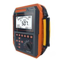 Testeur de résistance d'isolement 2500V, indice de polarisation, rapport d'absorption, tension AC/DC, température, décharge automatique, 5 niveaux de tension