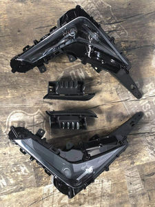 Kit de carrosserie automobile 1:1 ancien vers nouveau pour Lexus LX570 2012, mise à niveau vers le modèle 2018, conversion complète de l'extérieur, accessoires - Product Image 5