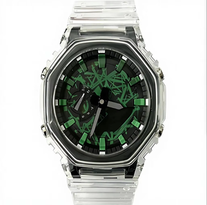 Reloj <span class=keywords><strong>Digital</strong></span> de Lujo Original Serie Go, Reloj Resistente a Impactos G21a00, Correa de Aleación, Cierre de Mariposa, Resistencia al Agua de 20 m, Cronógrafo - Product Image 5