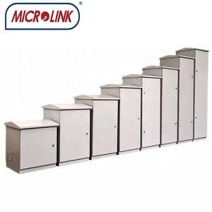 Microlink 4u 6u 9u 12u 19-אינץ 'חיצוני עמיד למים נגד גניבה ארון רשת ארון שרת מארג פלדה - Product Image 3