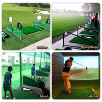 Tapis de frappe de qualité professionnelle pour practice de golf, tapis d'entraînement portable pour tee de golf, aide à l'entraînement au chipping, simulateur de golf