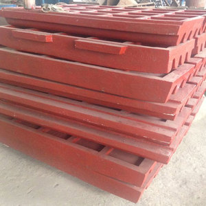 Crusher Casting Wear Resistance OEM Available High Manganese Steel Jaw Plate - Product Image 3
