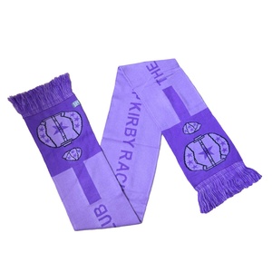 Bufandas de Acrílico Personalizadas de Alta Calidad con Logotipo, Inspiradas en Equipos de Fútbol, Estilo Invernal, Tejido Común, Impresión de Letras, Playa - Product Image 4