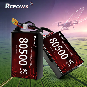 Batería de Litio de Alta Densidad Energética OEM/ODM de 350 Wh/kg, 80500 mAh, 14S, 18S, 24S, 6C, para Drones UAV de Misiones Especiales - Product Image 1