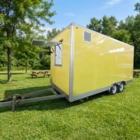 Remorque alimentaire mobile personnalisée en acier inoxydable et aluminium, camion-restaurant, kiosque de restauration, concession de kebab, barbecue, vente de snacks