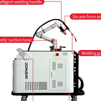 Bras robotisé collaboratif certifié CE DONSIN, cobot industriel, machine de soudage à l'arc pour le soudage de tuyaux et de structures de charpente