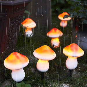Luci da giardino a fungo IP65 luci da palo Decorative per esterni impermeabili per la decorazione del percorso del portico del <span class=keywords><strong>balcone</strong></span> del prato inglese - Product Image 2