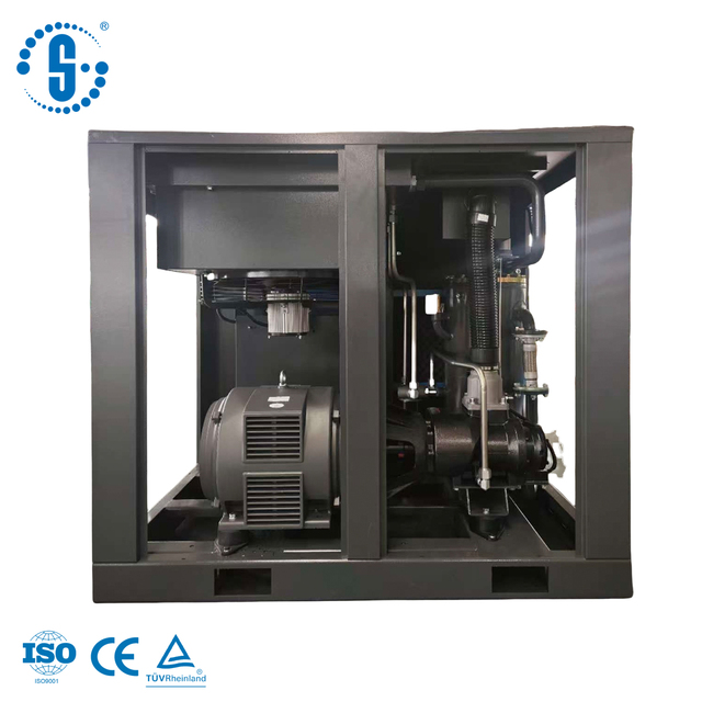 High Quality Fixed Frequency Screw Air Compressor with 75HP 55kw ACF-75 for 1 Year Warranty and Spare Parts Supply
