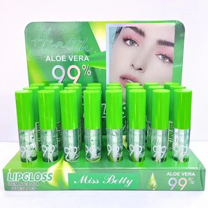 Lucidalabbra Miss Betty 24 Love Heart all'Ingrosso, Etichetta Privata, Cosmetici Trasparenti con Glitter Sheglan per Bambini - Product Image 4