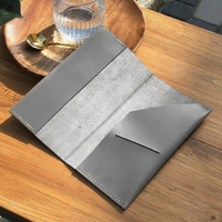 Dompet Uang Kulit PU dengan Ukiran, Buku Cek Restoran, Penyaji Cek Kustom, Sampul Buku Menu Restoran Hotel Bar, Folder Menu