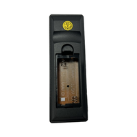 Télécommande OEM ODM de haute qualité avec lumière LED 2 * pile AAA roulant et code fixe pour l'audio domestique prix de gros