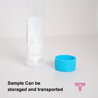 Kit de autoprueba de antígeno de VPH Kit de detección con hisopo cervical y almohadilla de yodo Kits de prueba de diagnóstico rápido VPH RDT