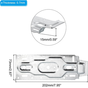 Hướng dẫn sử dụng thép Điều hò<span class=keywords><strong>a</strong></span> không khí bên trong máy với dày treo tấm Mó<span class=keywords><strong>c</strong></span> khung cho home & sử dụng ngoài trời - Product Image 2
