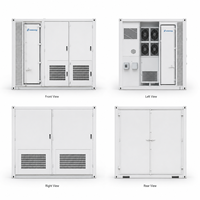 Armoire de stockage de batteries industrielles LiFePO4 de 250 kW avec refroidissement liquide et capacité de 522 kWh pour sites énergétiques éloignés