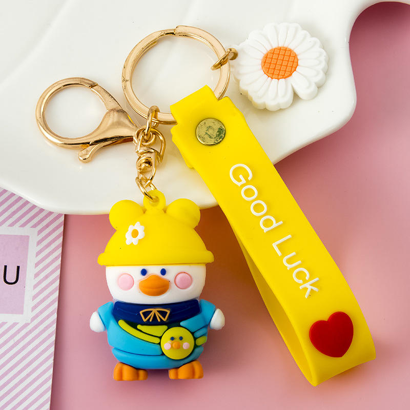 กระเป๋าเป้สะพายหลังเป็ดใหม่หมวก A-YELLOW