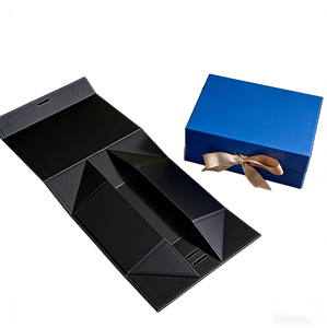 Wholesales Gift Packaging <b>Box</b> Magnet Foldable Clothes Paper <b>Box</b> with Ribbon Closure Custom <b>Folding</b> <b>Storage</b> <b>Box</b> - Product Image 3